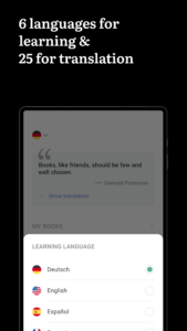 Linga: Read & Learn Languages 3.5.2 Linga: Read & Learn Languages 3.5.2
