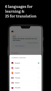 Linga: Read & Learn Languages 3.5.2 Linga: Read & Learn Languages 3.5.2