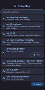 aShell - an ADB shell (f-droid version) v0.27 aShell - an ADB shell (f-droid version) v0.27