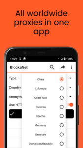 BlockaNet — Proxy server list 2.50 BlockaNet — Proxy server list 2.50