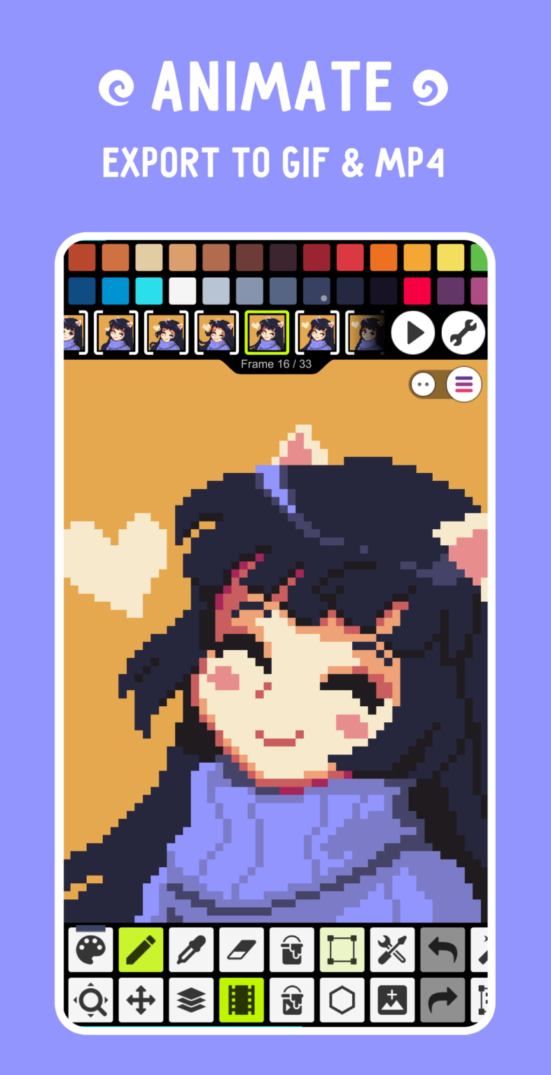 Download Pixel Studio: pixel art editor APKs for Android - APKMirror