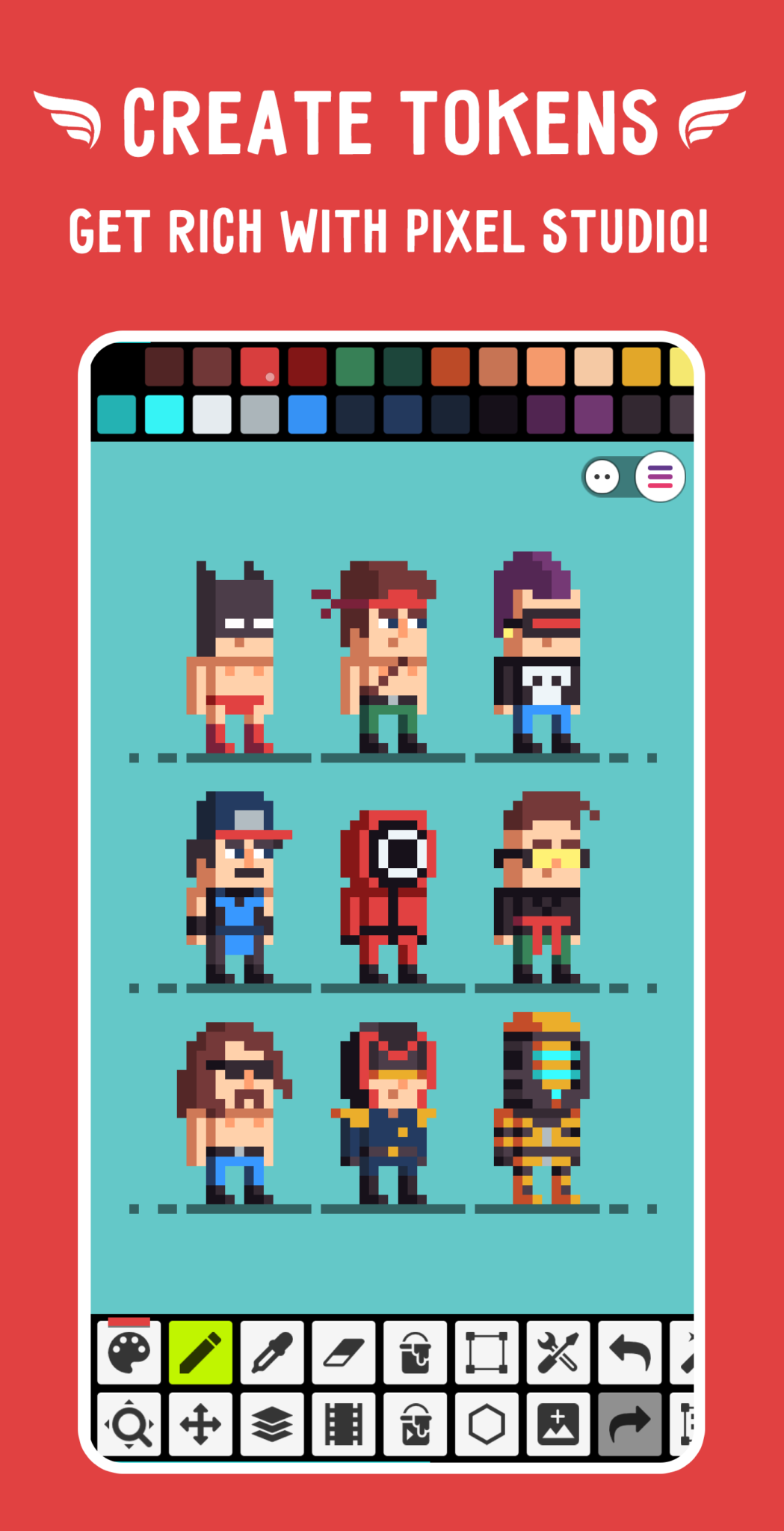 Download Pixel Studio: pixel art editor APKs for Android - APKMirror