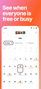 Howbout: shared calendar 9.2.1