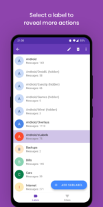 eLabels - manage email labels 2.2