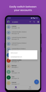 eLabels - manage email labels 2.2