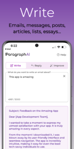 ParagraphAI: GPT Writer & Chat 2.4.4 ParagraphAI: GPT Writer & Chat 2.4.4