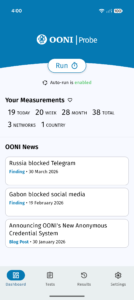 OONI Probe (f-droid version) 3.9.0 OONI Probe (f-droid version) 3.9.0