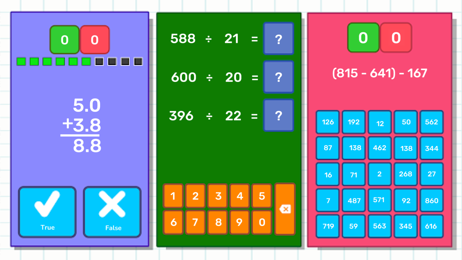 Typing Multiplication Game Math Games, Learn Add Multiply 20.2 APK Download by GunjanApps Studios ...