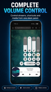 Volume Control Panel 21.30