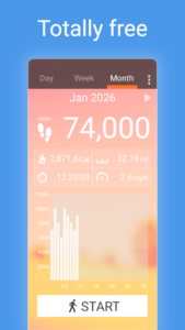 Pedometer - Step Counter 5.61 (120-480dpi) (Android 12L+) Pedometer - Step Counter 5.61 (120-480dpi) (Android 12L+)