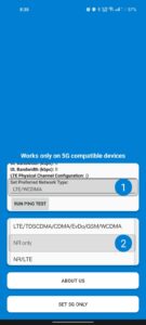 5G Only Network Mode 1.2.0 5G Only Network Mode 1.2.0