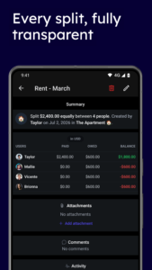 Bill Splitter: SplitMyExpenses 1.2.8 Bill Splitter: SplitMyExpenses 1.2.8