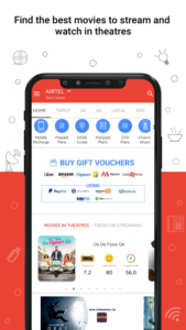 Recharge Plans, DTH, Cashback 6.4.1