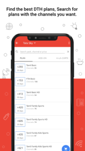 Recharge Plans, DTH, Cashback 6.4.1