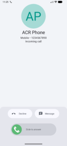 ACR Phone 0.350 ACR Phone 0.350