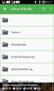 FBReader Bookshelf 2.0 FBReader Bookshelf 2.0