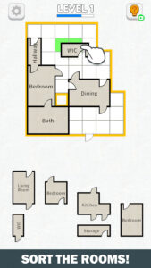 Room Sort - Floor Plan Game 0.41.0 Room Sort - Floor Plan Game 0.41.0
