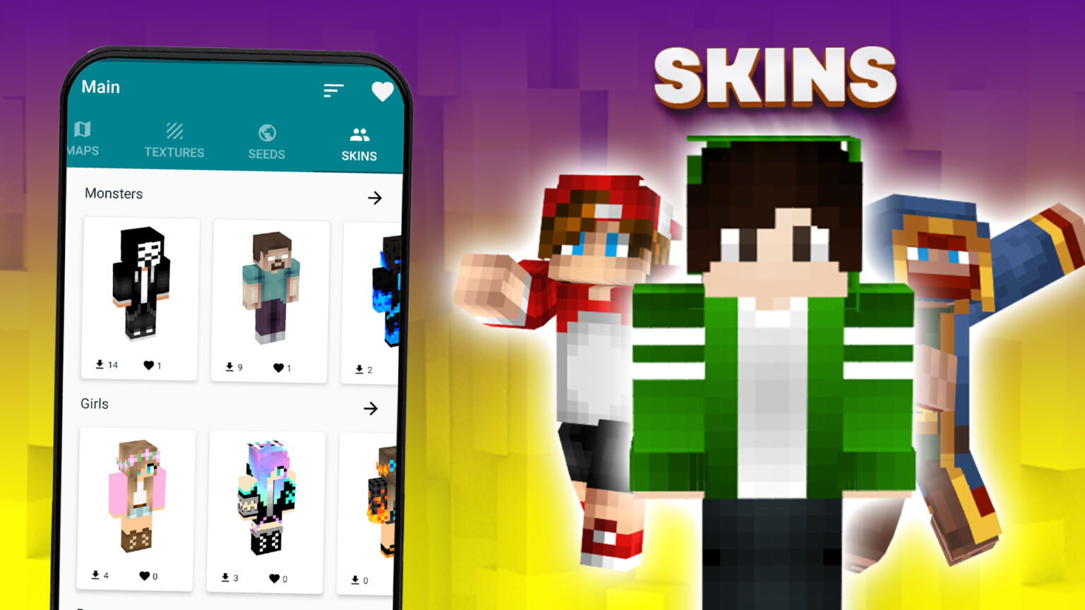 Download Mods, maps skins for Minecraft APKs for Android - APKMirror