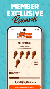 Hooters - Ordering and Rewards 2.8 Hooters - Ordering and Rewards 2.8