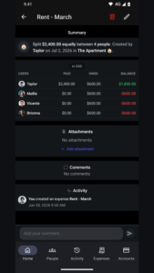 Bill Splitter: SplitMyExpenses 1.2.7 Bill Splitter: SplitMyExpenses 1.2.7