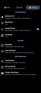 aShell - an ADB shell (f-droid version) v0.28