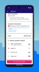 KOLEO - PKP (Polish Railways) timetable 10.8.7