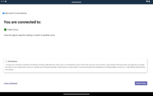 ​Microsoft Cloud Switcher 1.0.0 (9)