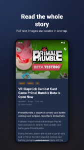 Fulldive VR News 7.0.3
