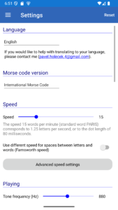 Morse Code - Learn & Translate 9.6.3 Morse Code - Learn & Translate 9.6.3