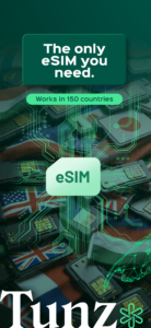 Tunz: eSIM & Travel Data App 4.6.1 Tunz: eSIM & Travel Data App 4.6.1
