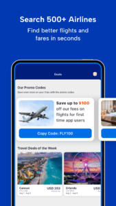 CheapOair :Flight Deals,Hotels 4.286.0 CheapOair :Flight Deals,Hotels 4.286.0