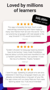 Tandem: Language exchange 2.2.9