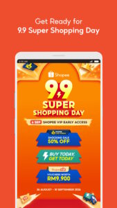Shopee: 9.9 Super Shopping Day 3.81.32 Shopee: 9.9 Super Shopping Day 3.81.32