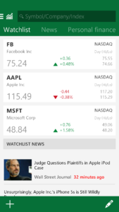 MSN Money- Stock Quotes & News 1.2.0 MSN Money- Stock Quotes & News 1.2.0