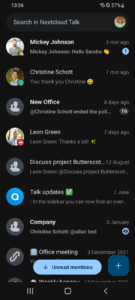 Nextcloud Talk (f-droid version) 23.0.0 (Android 8.0+) Nextcloud Talk (f-droid version) 23.0.0 (Android 8.0+)