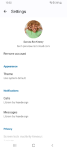 Nextcloud Talk (f-droid version) 23.0.0 (Android 8.0+) Nextcloud Talk (f-droid version) 23.0.0 (Android 8.0+)