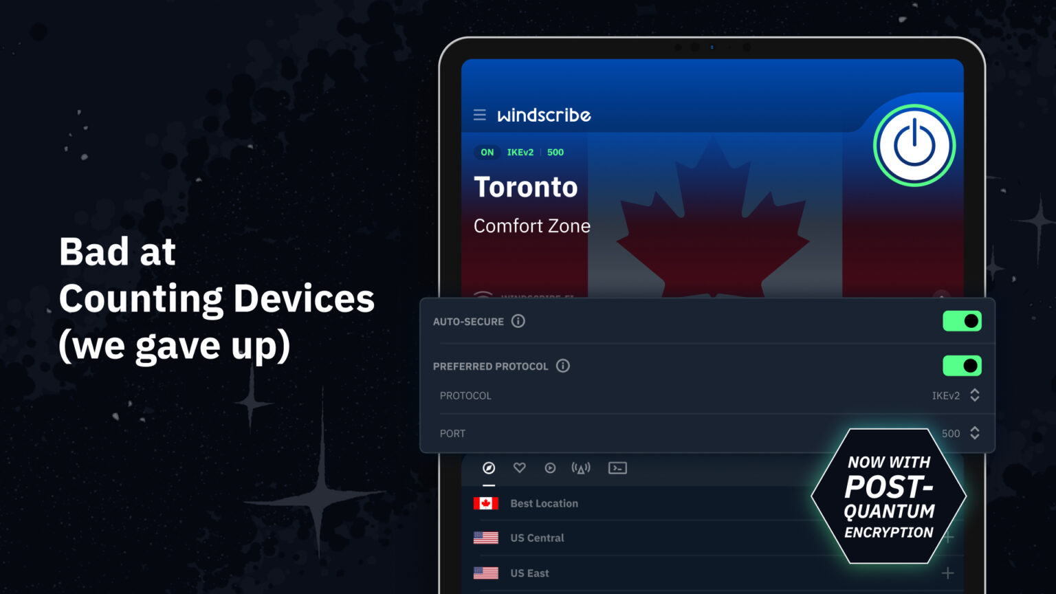 Windscribe: Fast & Secure VPN 4.4.2412 beta (120-480dpi) (Android 12L ...