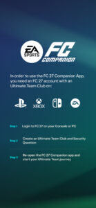 EA SPORTS FC™ 27 Companion 27.1.0.11389