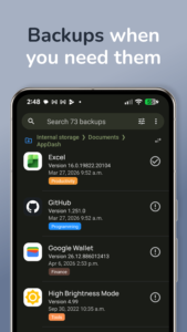 AppDash: App manager & backup 3.02 (Early Access) (arm64-v8a) (480-640dpi) (Android 10+) AppDash: App manager & backup 3.02 (Early Access) (arm64-v8a) (480-640dpi) (Android 10+)