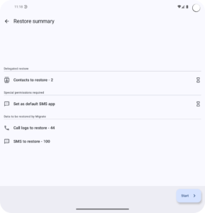 Migrate - Data Backup mercury (v3.0) [alpha3.1] (Early Access) (noarch) (nodpi) (Android 5.0+)