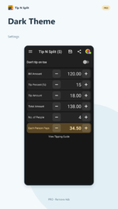 Tip N Split: Tip Calculator 2.0.17 Tip N Split: Tip Calculator 2.0.17