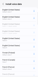 Samsung TTS (Text-to-speech) 3.0.03.14