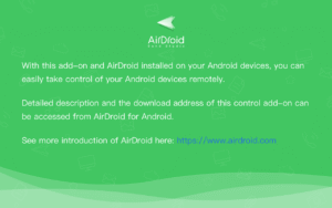 AirDroid Control Add-on 1.0.8.0 AirDroid Control Add-on 1.0.8.0