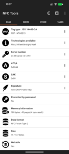 NFC Tools 8.3 (Android 4.0+) NFC Tools 8.3 (Android 4.0+)