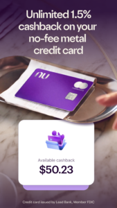 Nu: Everyday mobile banking 9.49.51