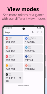 Aegis Authenticator - Two Factor (2FA) app (f-droid version) 3.4.3 (Android 6.0+) Aegis Authenticator - Two Factor (2FA) app (f-droid version) 3.4.3 (Android 6.0+)