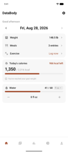 DataBody: Weight & Diet Log 3.1.0