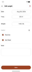 DataBody: Weight & Diet Log 3.1.0