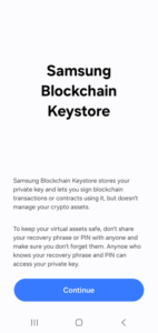 Samsung Blockchain Keystore 1.3.17.2 Samsung Blockchain Keystore 1.3.17.2