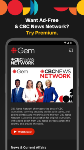 CBC Gem: Movies, TV & Live 10.2.0